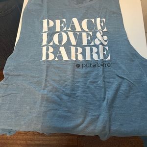 Pure Barre Peace Love & Barre Tank